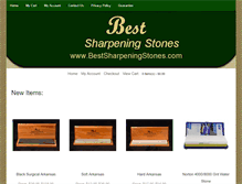 Tablet Screenshot of bestsharpeningstonescheckout.com